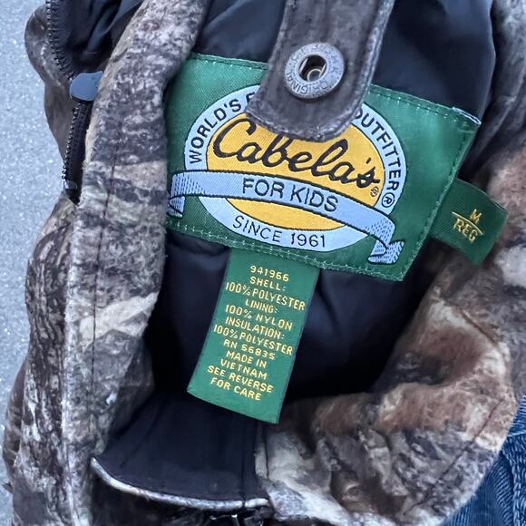 Vintage Camo Cabela’s Realtree work wear hunting jacket - Picture 3 of 5